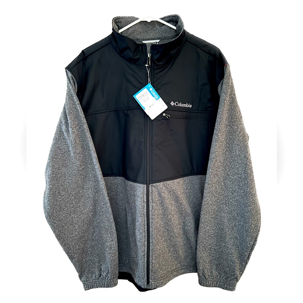 NWT Columbia Men’s 2XL Snyder Lake Full Zip Jacket